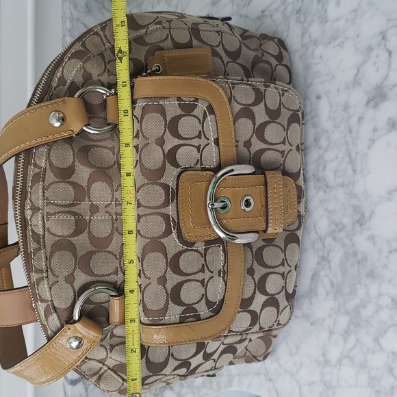 Coach signature domed satchel - Picture 4 of 17